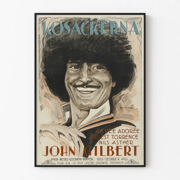 Vintage poster Kosackerna - Classic cinema wall decoration