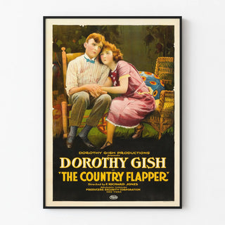 Vintage poster The Country Flapper featuring Dorothy Gish