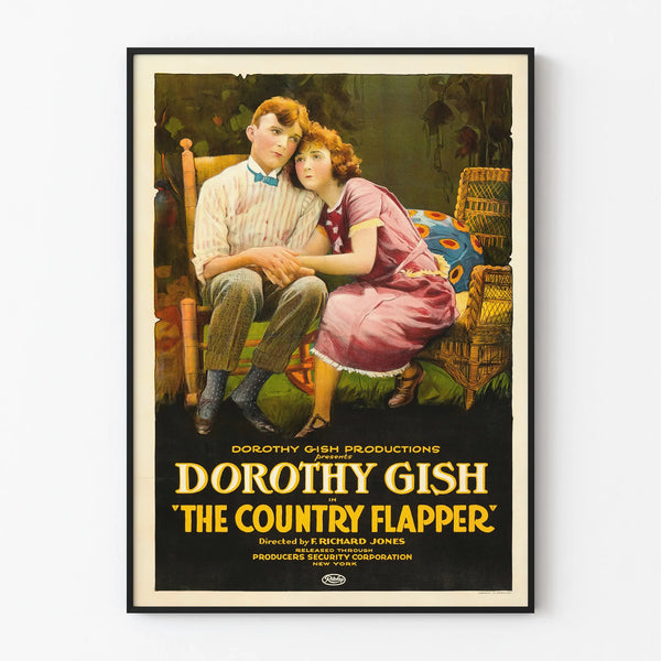 Vintage poster The Country Flapper featuring Dorothy Gish