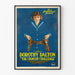 Poster The Crimson Challenge with Dorothy Dalton in retro cinema style