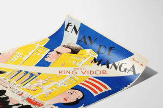 Vintage Hollywood Film Poster in Art Deco Style