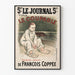 Vintage poster Le Coupable by Steinlen for Le Journal