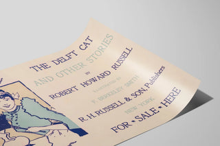 Vintage poster The Delft Cat by F. Berkeley Smith — artwork view