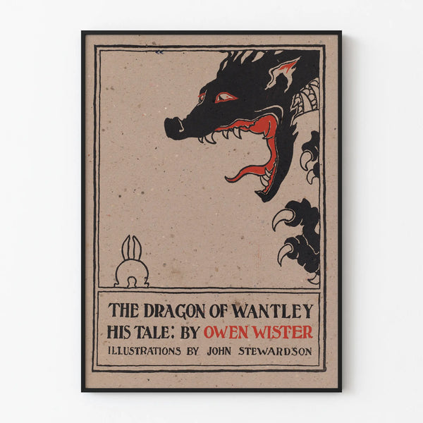 Vintage Poster of The Wantley Dragon by Owen Wister