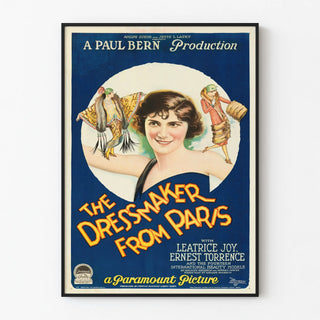 Vintage Poster The Dressmaker From Paris