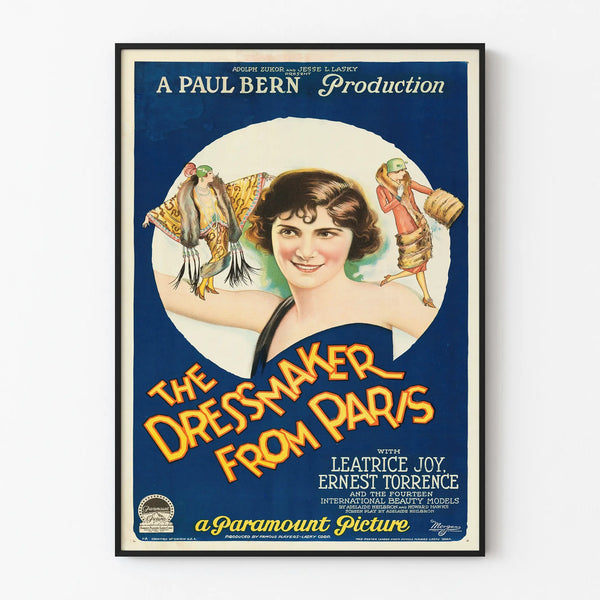 Vintage Poster The Dressmaker From Paris
