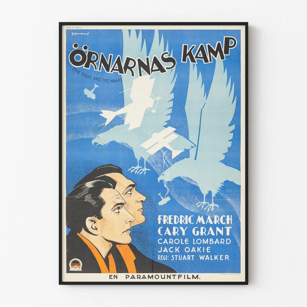 Vintage Poster 'The Eagle and The Hawk' - Retro Cinema Wall Decoration