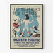 Vintage theater poster The Emperor's New Clothes