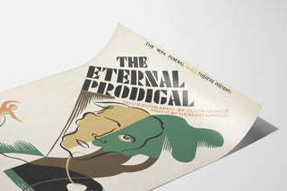 Vintage Poster The Eternal Prodigal Theater Dance