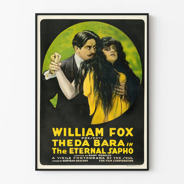 Vintage Poster The Eternal Sapho - Classic Cinema Wall Decoration