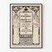 Vintage poster The evolution of church music