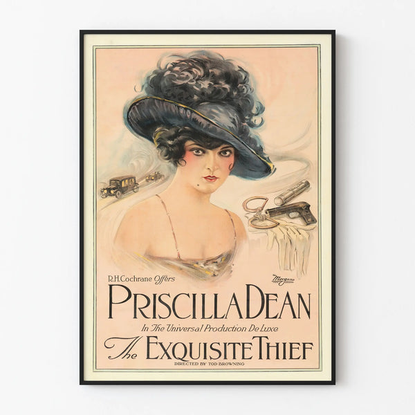 Vintage Poster The Exquisite Thief Priscilla Dean