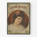 Vintage poster of a feminine portrait 'The Eyes That I Love the Best'