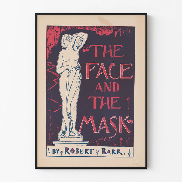 Wall decoration poster The Face and The Mask by Robert Barr