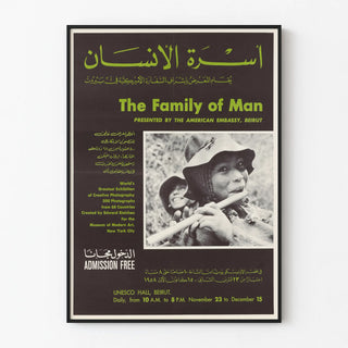 Vintage Poster The Family of Man - International Photographic Exhibition