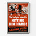 Vintage military propaganda poster « The Fuel You Saved Is Hitting Him Hard »