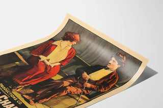 Vintage Charlie Chaplin Poster The Good For Nothing