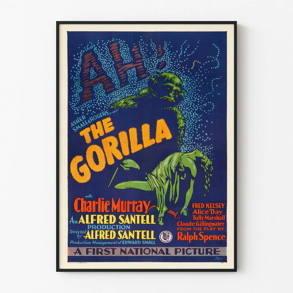 Vintage Poster The Gorilla - Retro Cinema Wall Decoration