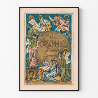Vintage Poster The Graphic London 190 Strand