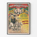 Vintage poster of Adam Forepaugh & Sells Bros - Historic circus show