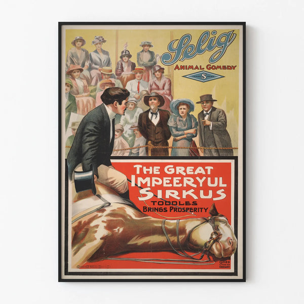 Vintage Poster Cirque The Great Imperial Circus