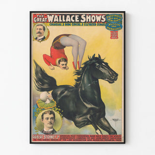 Vintage poster The Great Wallace Shows Circus
