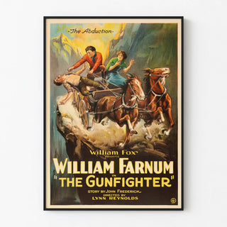 Vintage Poster The Gunfighter William Farnum