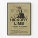 Vintage poster The Hickory Limb by Parker H. Fillmore