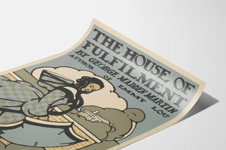 Vintage poster The House of Fulfilment - Art Deco style