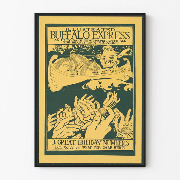Vintage Buffalo Express Poster - Special Holiday Editions