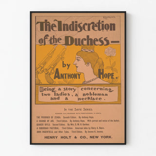 Vintage Poster The Indiscretion of the Duchess by Anthony Hope