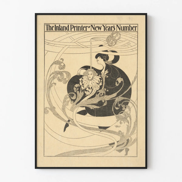 Vintage Poster The Inland Printer New Year's Number