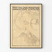 Vintage Thanksgiving 1894 poster with clear line graphic design