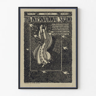 Vintage Poster The International Studio March 1897