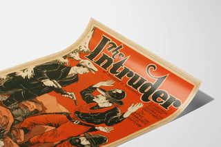 Vintage poster 'The Intruder' Robert J. Sherman