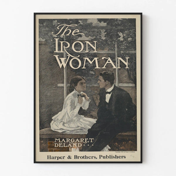 Vintage poster The Iron Woman by Harper & Brothers