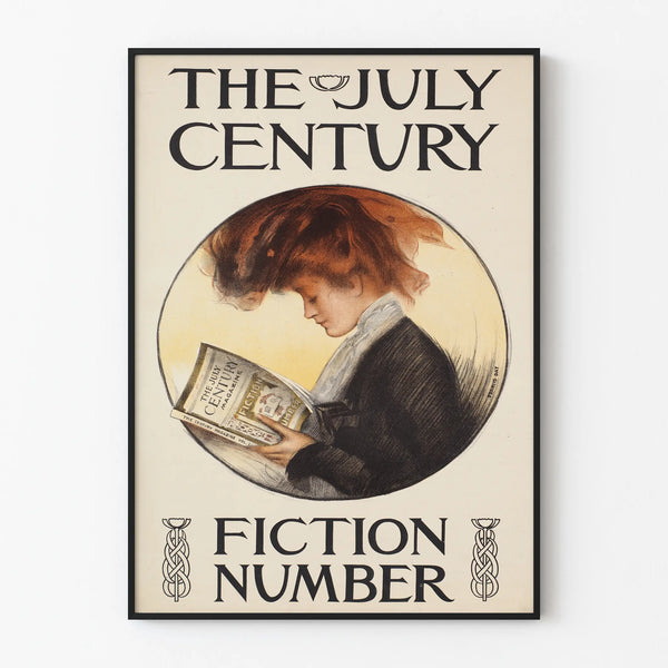 Vintage Poster The July Century Fiction Number