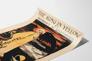 Vintage poster The King in Yellow by Robert W. Chambers