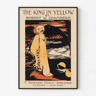 Vintage poster The King in Yellow by Robert W. Chambers