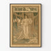 Vintage Poster The Ladies' Home Journal July 1896 Style Maxfield Parrish
