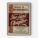 Vintage Poster 'The Last Chapter' by George H. Broadhurst