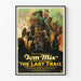 Vintage Western Poster The Last Trail Tom Mix