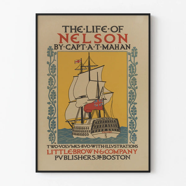 Vintage Poster of the Victory Ship - Nautical Wall Decoration