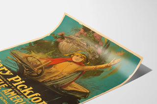 Vintage cinema poster The Little American