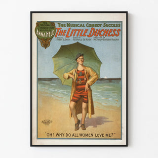 Vintage Poster The Little Duchess - Classic Musical Comedy