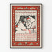 Vintage Poster The Luxury of Reading in Bed