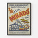 Vintage Poster The Mikado Philharmonic Auditorium