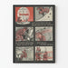 Vintage comic strip poster of the military The Murder of a Fine Cal .50 by Killer Joe Dope