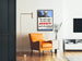 Vintage poster with quote on urgency Lord Beaverbrook