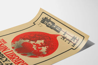 Vintage Nelson Libraries Poster - Global Supply